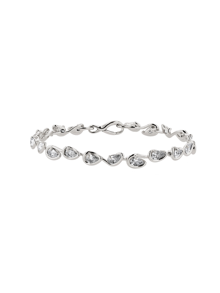 Diamond corridor bracelet wg