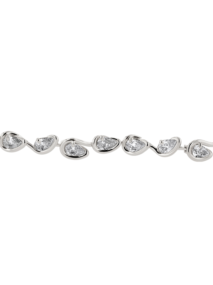 Diamond corridor bracelet wg