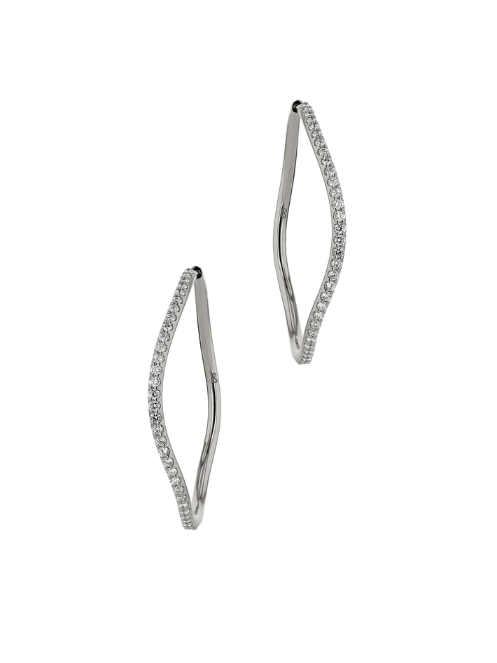 Lightwave diamond hoops wg