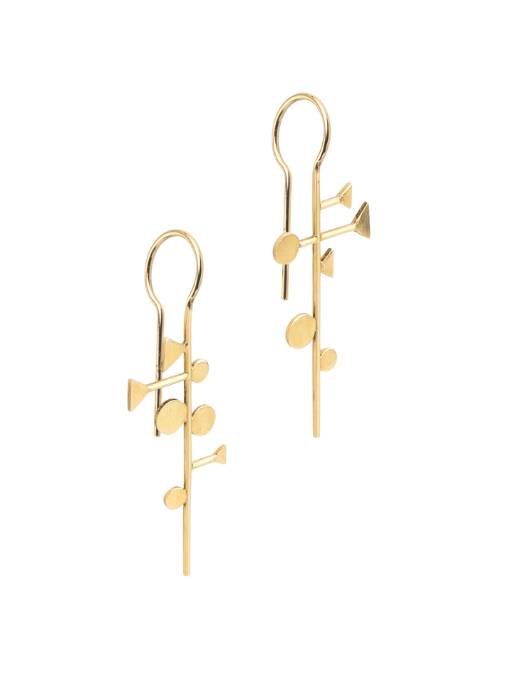Music earrings