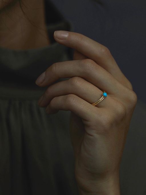 1.1mm homespun ring photo