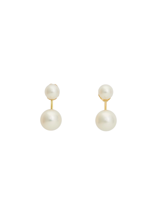 White pearl sister studs photo