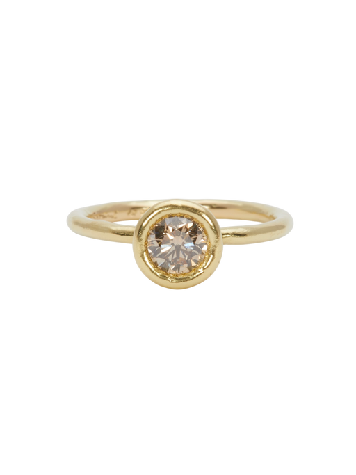 5mm brown diamond kindred ring photo