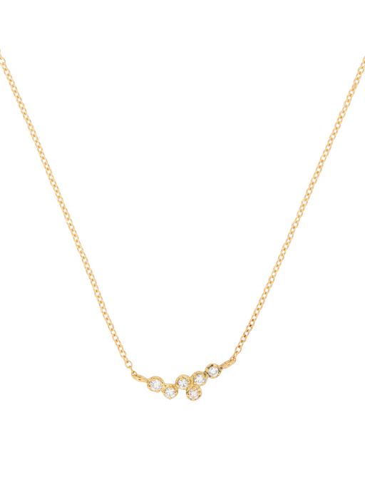 White diamond hydra necklace photo