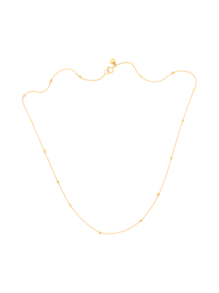 Little gold fleck necklace