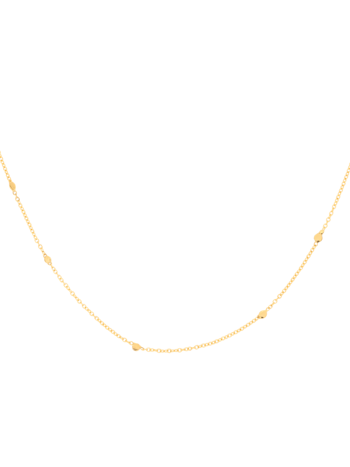 Little gold fleck necklace