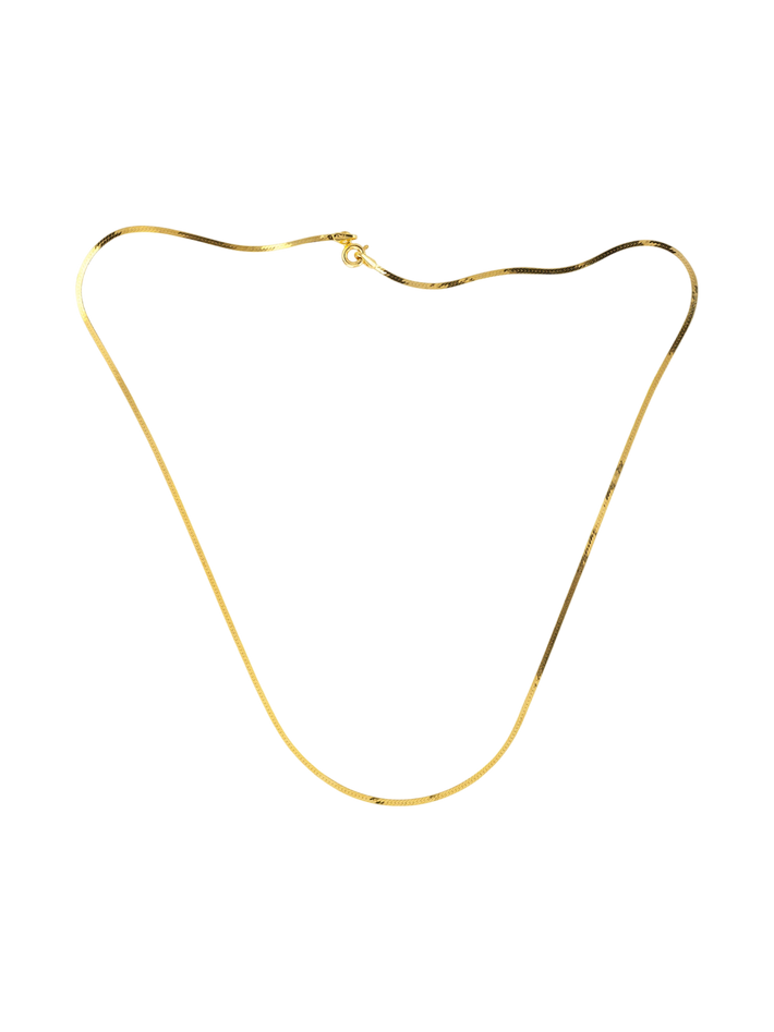 Herringbone chain necklace