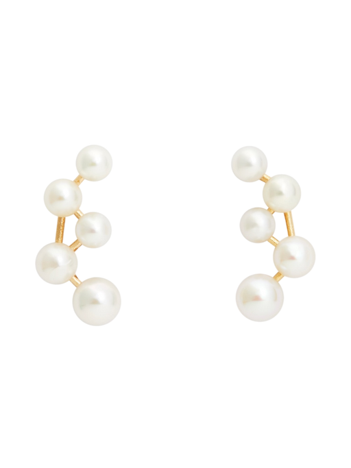 Cassiopeia pearl earrings photo