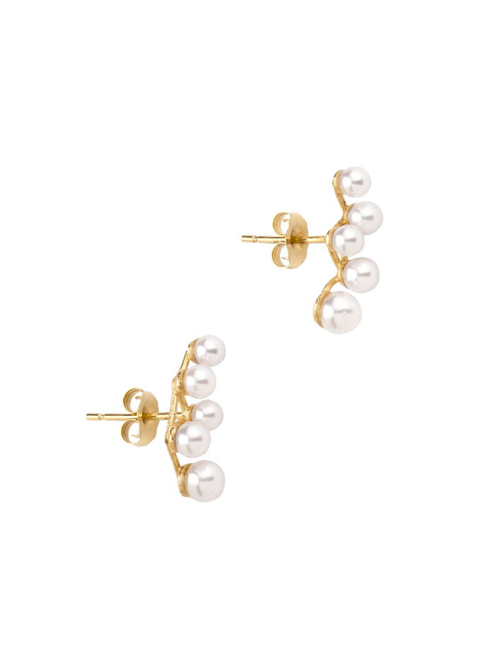 Cassiopeia pearl earrings