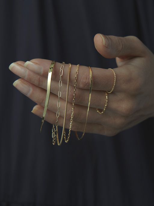 Wound chain ring photo