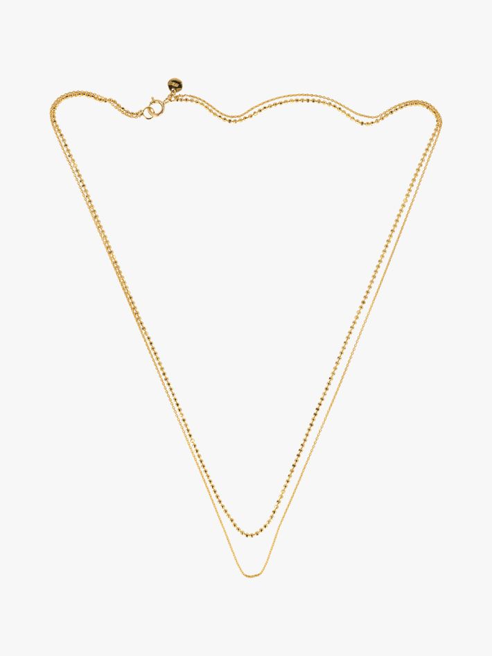 Rippling chain necklace