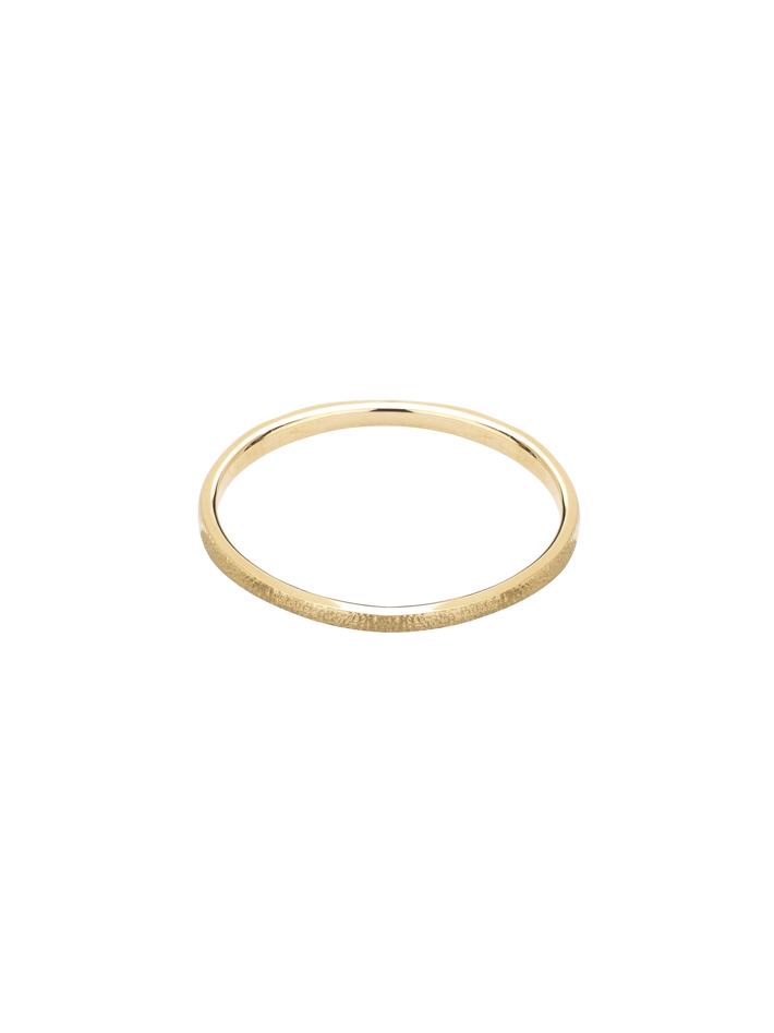 1.5mm thin rough textured square band 
