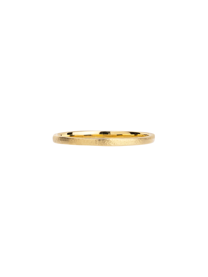 1.5mm thin rough textured square band 