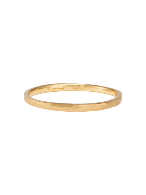 Thin hammered band photo