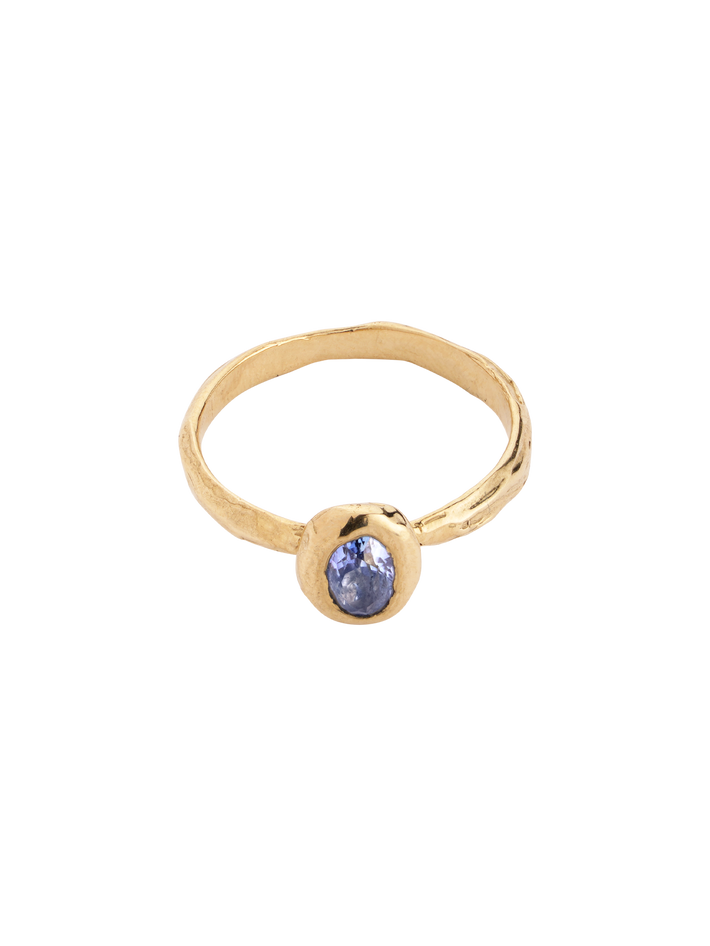 Sapphire ray ring