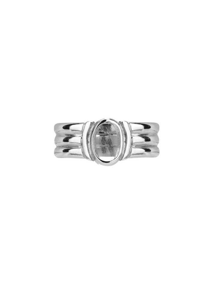 Outline signet ring