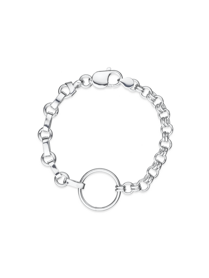 Chunky duo chain bracelet