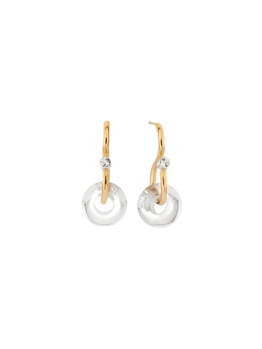 Signature poise quartz earrings photo