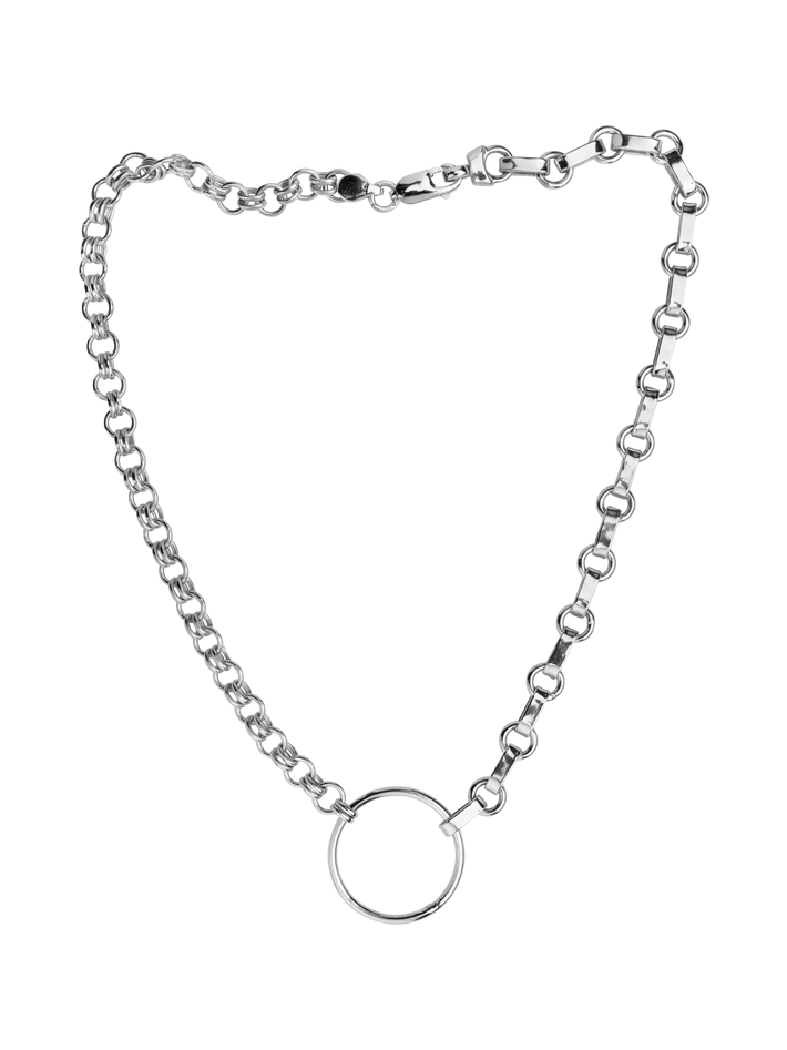 Chunky duo chain necklace