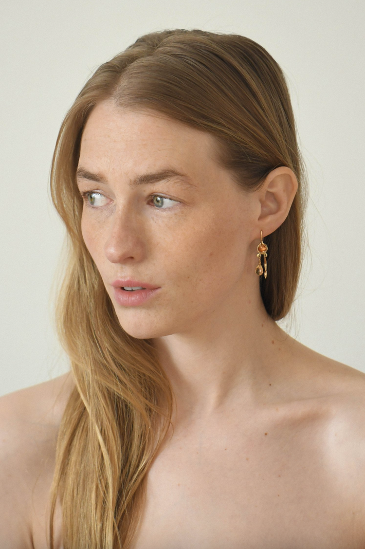 Espoir gold earring