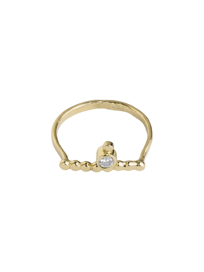 La royale gold ring