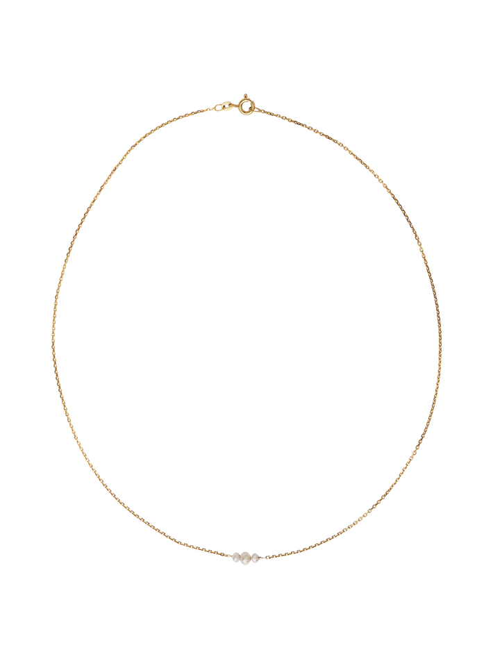 Les trois diamants necklace