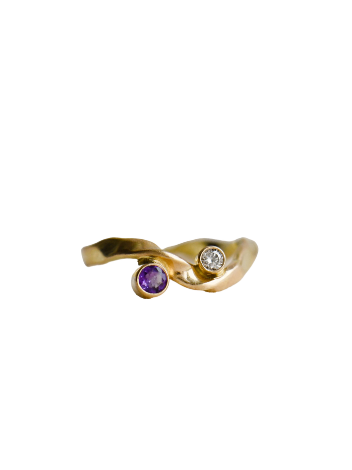 Vague d'éclat gold ring