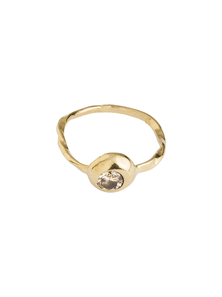 La fleur gold ring