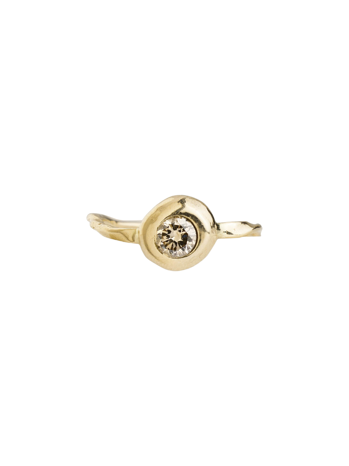 La fleur gold ring