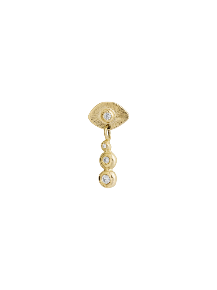 Larmes illuminées gold earring