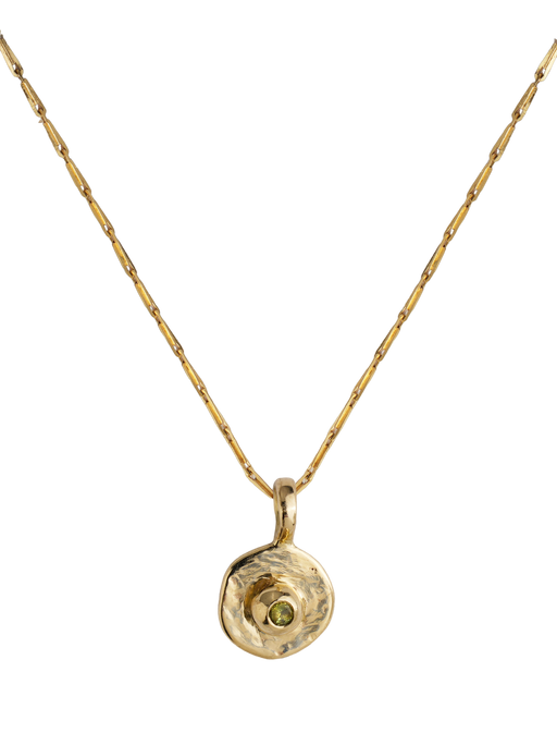 Fleur d'or gold pendant photo