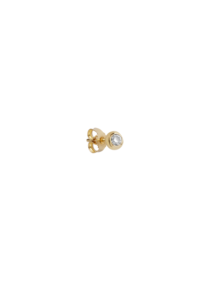 Étoile scintillante gold ear stud