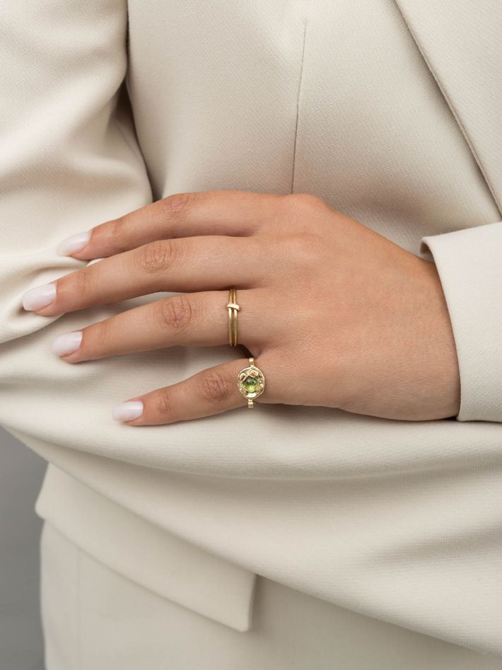 Ensemble gold ring