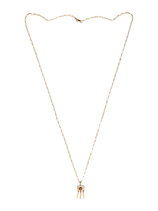 Deco necklace in gold photo