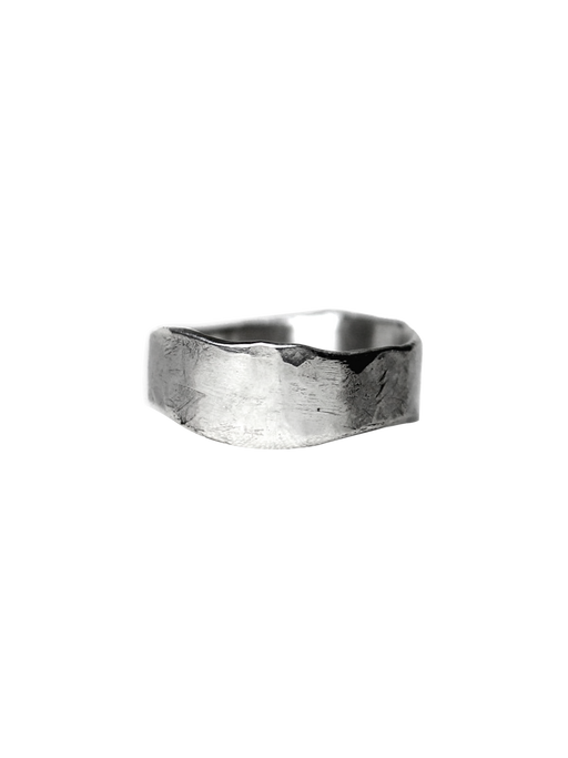 Sigr water medium band ring sterling silver photo