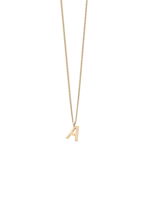 Note letter chain necklace photo