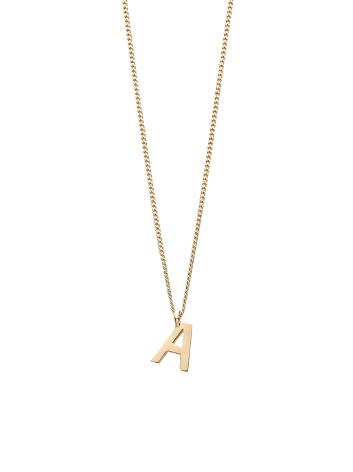 Note letter chain necklace photo