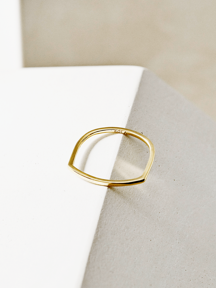 Roon edged ring
