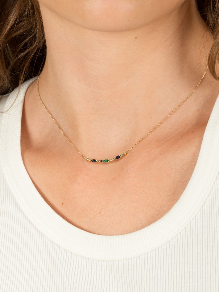Gaia necklace 1 green