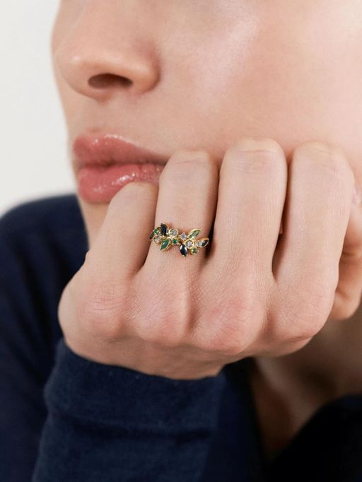 Camélia Ring 1 Peacock photo
