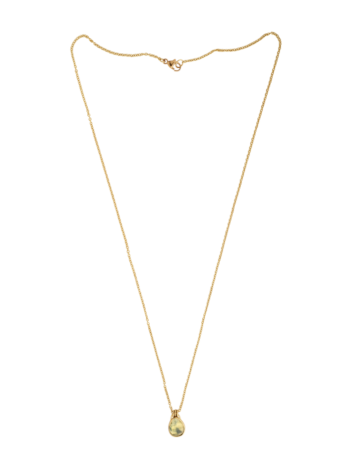 Freeform rose cut australian sapphire necklace (ii)