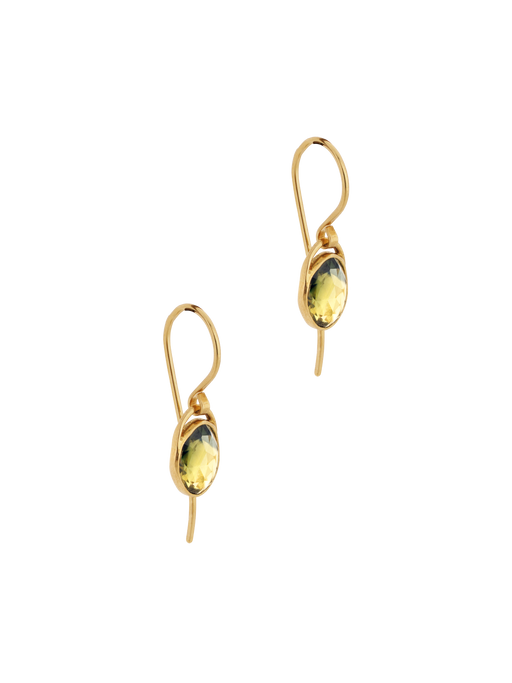 Freeform rose cut australian sapphire earrings (ii) photo