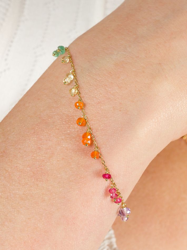 Love is love rainbow bracelet
