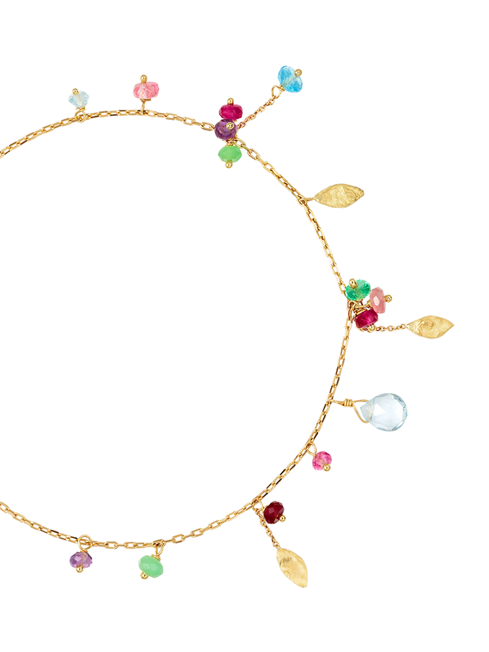 Romantic world of sweet pea bracelet