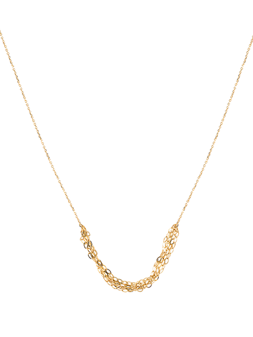 Gold tassel necklace  photo