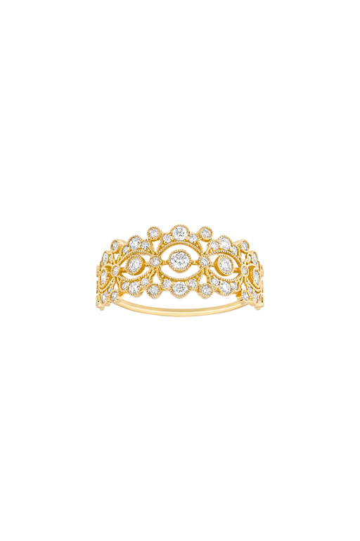 Victoria ring yellow gold photo
