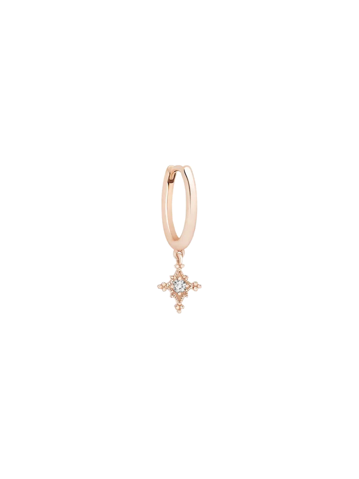 Stella tiny hoop rose gold