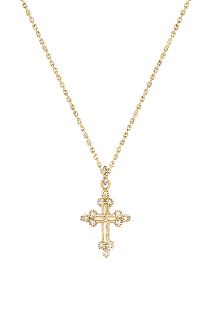 Devotion necklace yellow gold