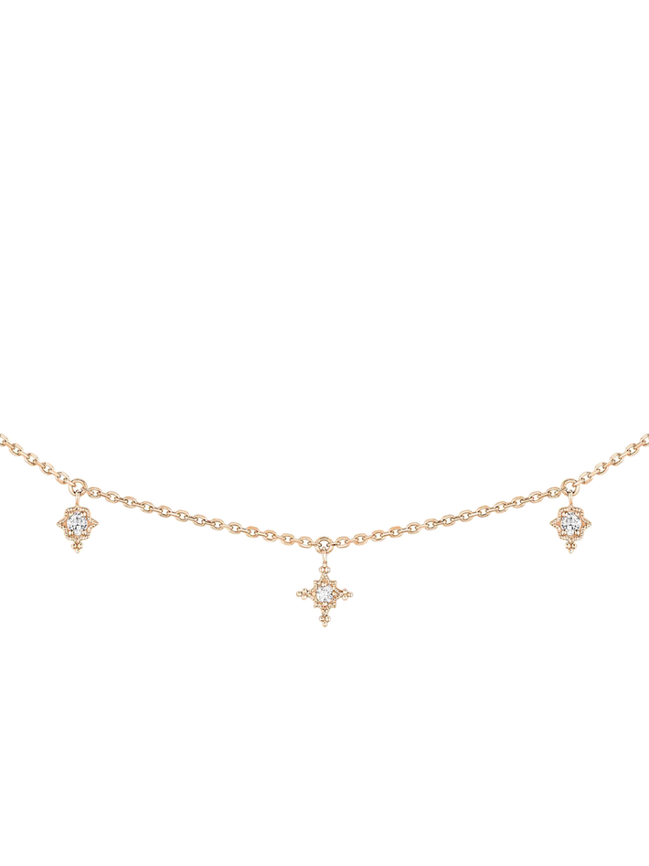 Stella necklace rose gold