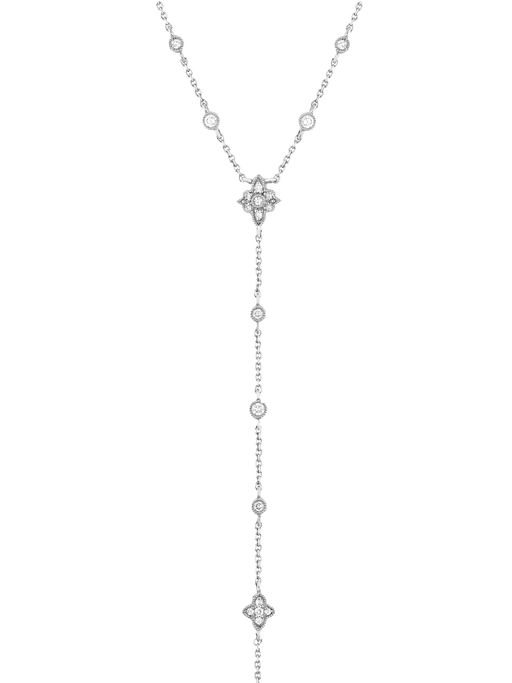 Belle époque necklace white gold photo